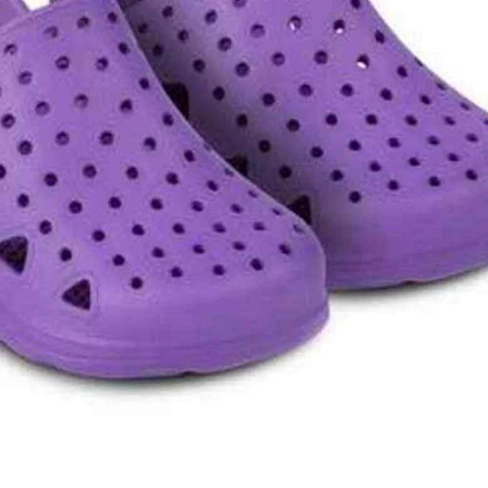 Purple Totes slide on shoes 2-3